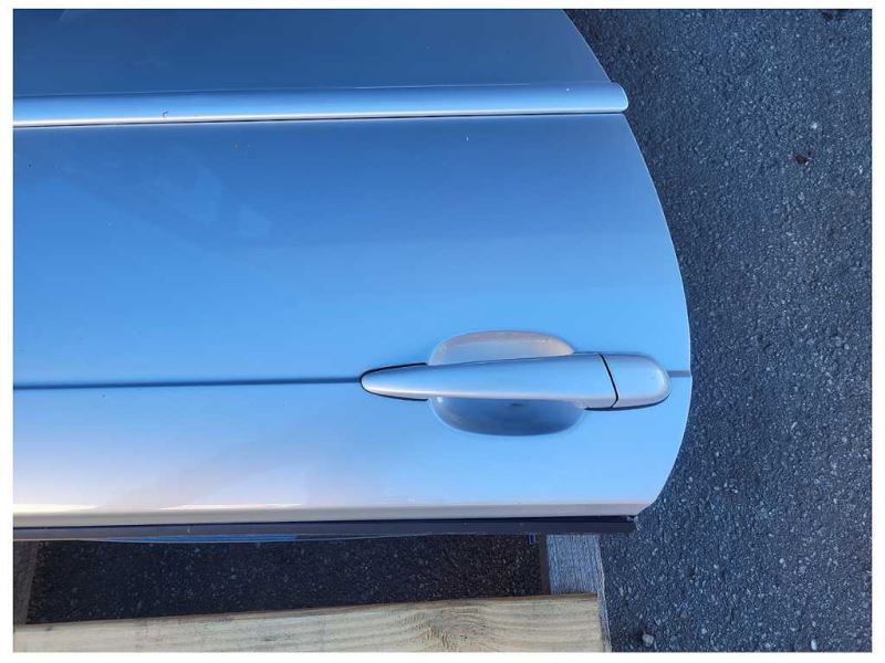 2001-2006 BMW M3 Convertible Passenger Front Door Shell Paint Silver 2451 - The Parts Farm