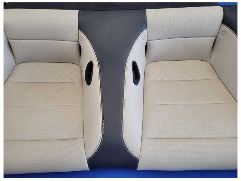 2015-2017 Ford Mustang GT S550 Rear Convertible Leather Seats Upper Lower 2610 - The Parts Farm