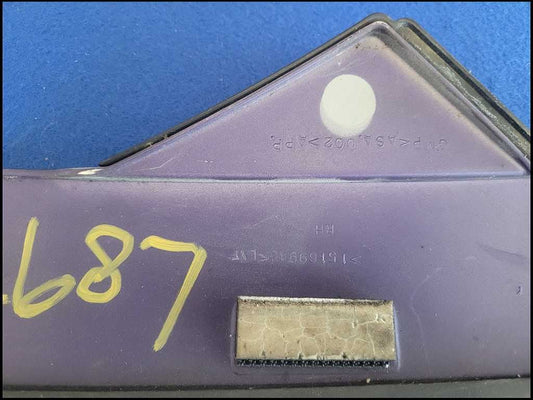 2003-2006 Chevrolet SSR Pickup Truck Passenger A Pillar Post Cover Purple 2687