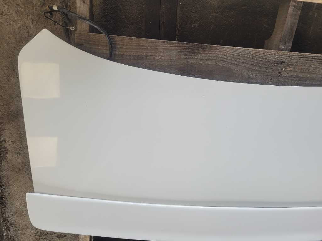 1990 Ford Mustang ASC Mclaren Convertible Rear Deck Lid Wing Spoiler White 2603 - The Parts Farm