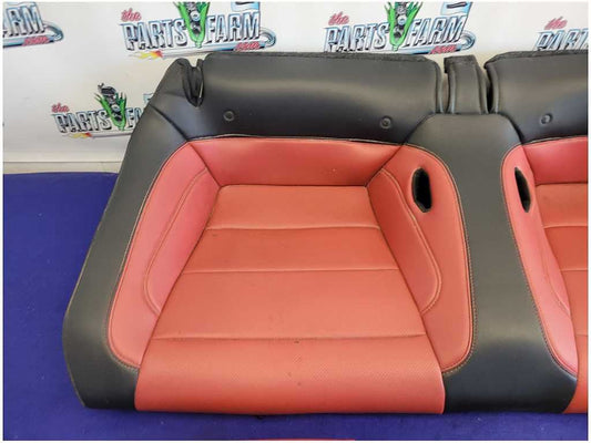 2015-2017 Ford Mustang GT S550 Rear Coupe Red Leather Seats Seat 2701