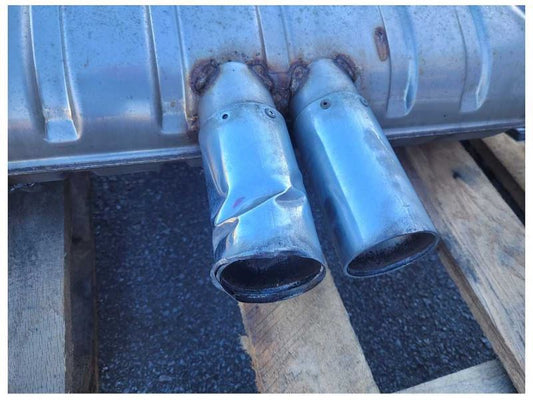 2001-2006 BMW M3 Convertible Rear Muffler Axle Back Exhaust Bent Tip 2448