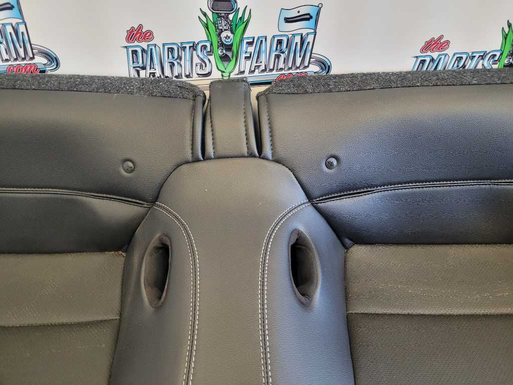 2018-2023 Ford Mustang GT S550 Rear Coupe Seat Leather Upper Lower 2648 - The Parts Farm