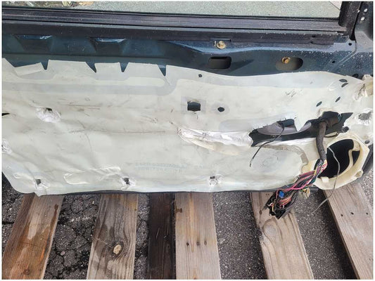 1994-1998 Ford Mustang GT Cobra Passenger Coupe Front Door Shell Paint NA 2668