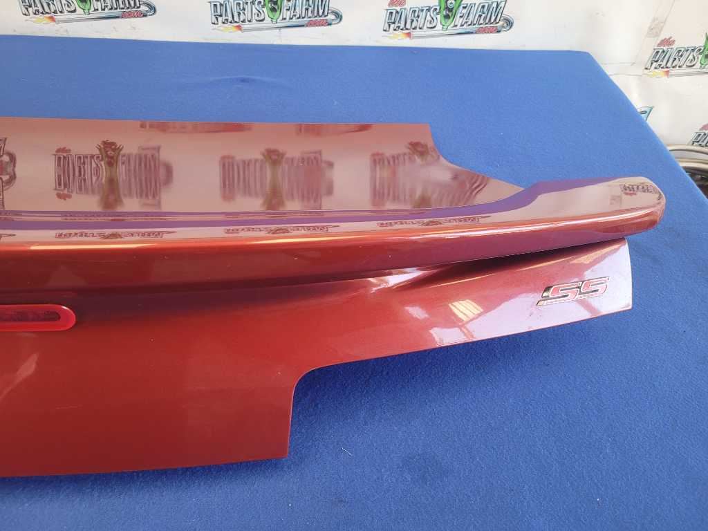 2014-2015 Chevrolet Camaro SS Coupe Rear Deck Lid Spoiler D80 Paint Maroon 2592 - The Parts Farm