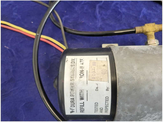 1987-1993 Ford Mustang GT LX Convertible Hydraulic Pumps Motor Lines 2702