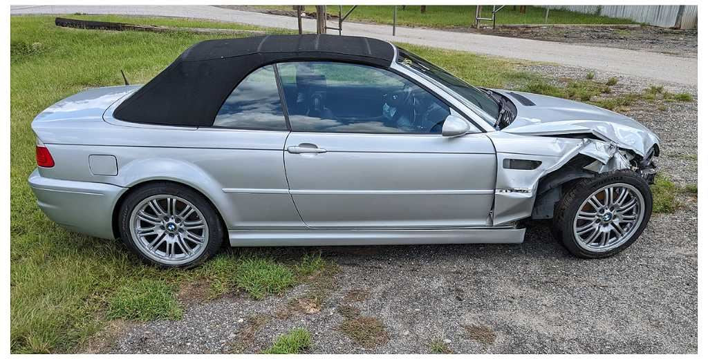 2001-2006 BMW M3 Convertible Driver Left Front Fender Vent Grill 2451 - The Parts Farm