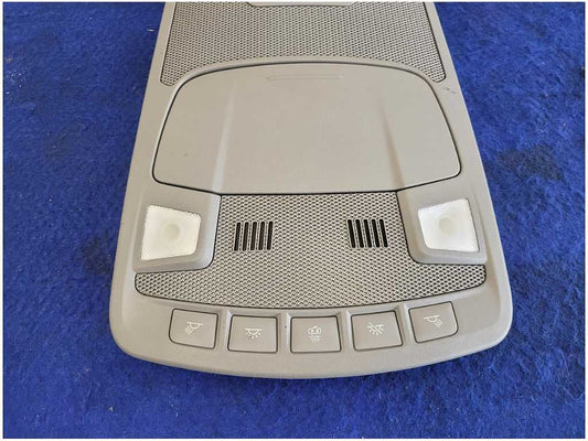 2015-2020 Ford F150 F-150 Truck Crew Cab Overhead Roof Console Gray 2866
