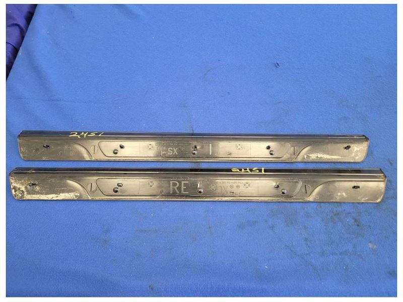 2001-2006 BMW M3 Convertible Pair Door Sill Scuff Plates *Scuffs* 2451 - The Parts Farm