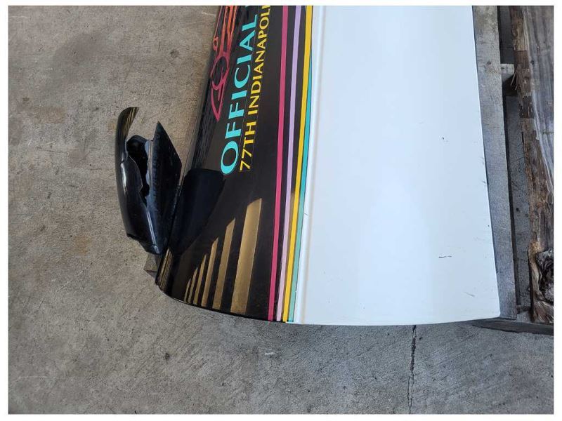 1993 Chevrolet Camaro Z28 Coupe Driver Front Door Shell Paint Scuffed 2546 - The Parts Farm