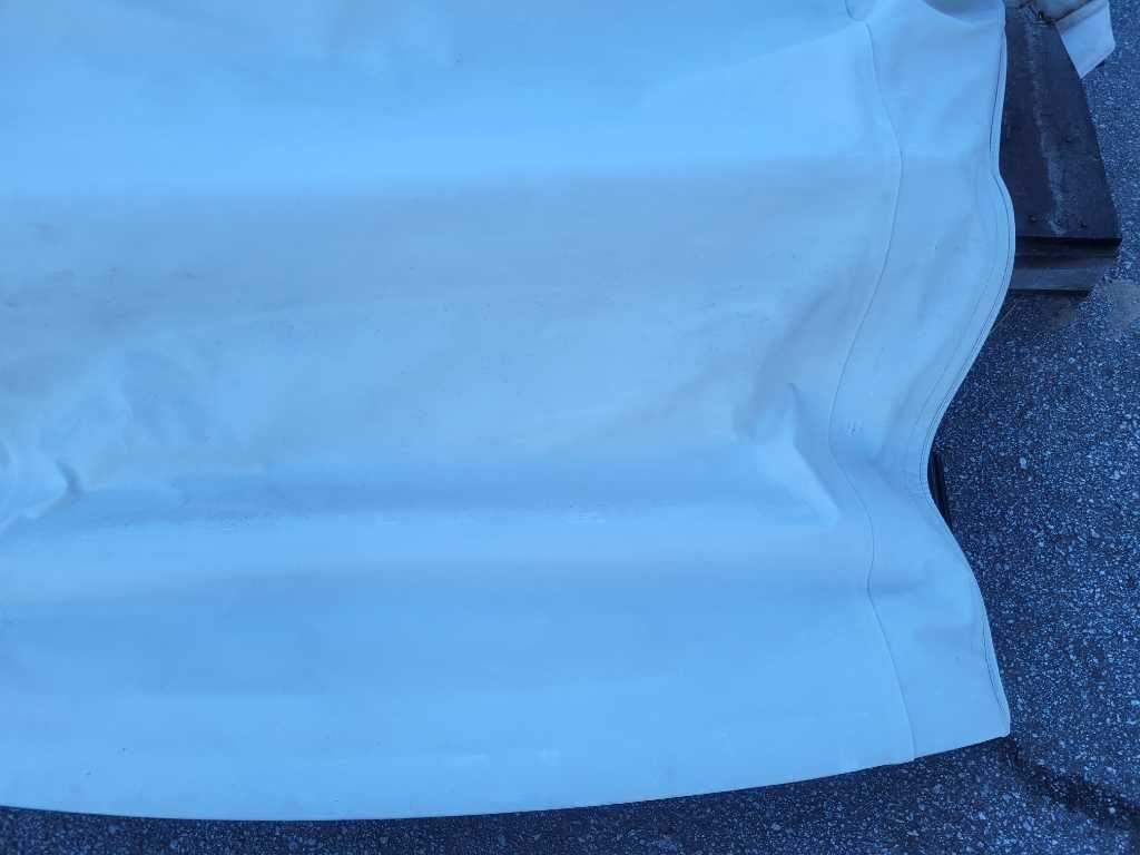 1994-1998 Ford Mustang Convertible Top Frame Cloth Shell Cover *Ripped* 2631 - The Parts Farm