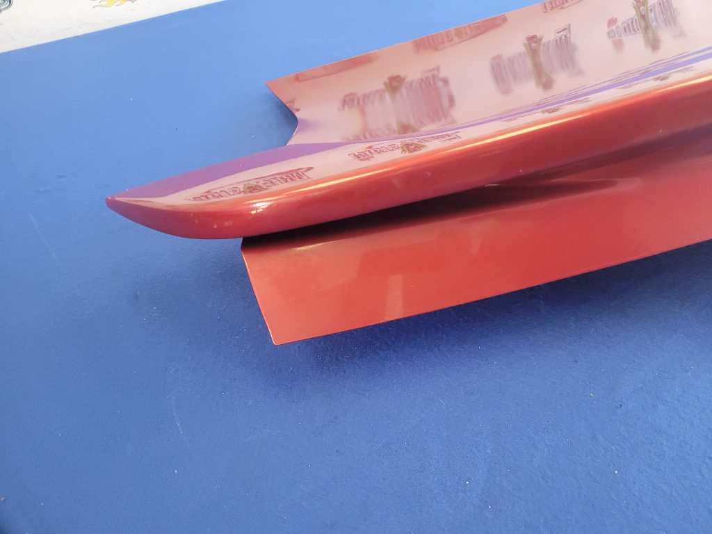 2014-2015 Chevrolet Camaro SS Coupe Rear Deck Lid Spoiler D80 Paint Maroon 2592 - The Parts Farm