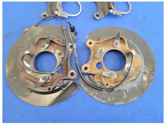 2011-2014 Ford Mustang GT S197 Rear Backing Plates Dust Shields Caliper Brackets