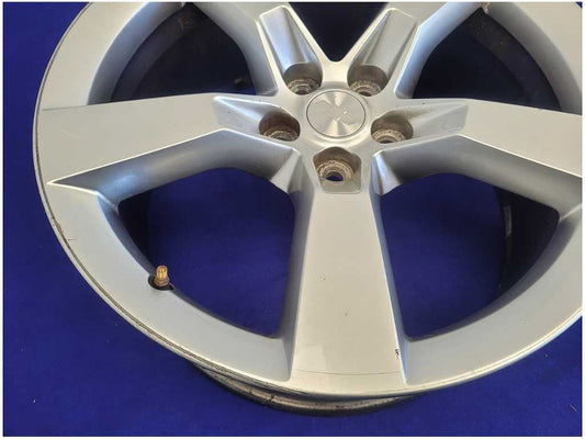 2010-2015 Chevrolet Camaro SS Wheel 20x9 Rear Spoke Paint Silver Rim Scuff 2732