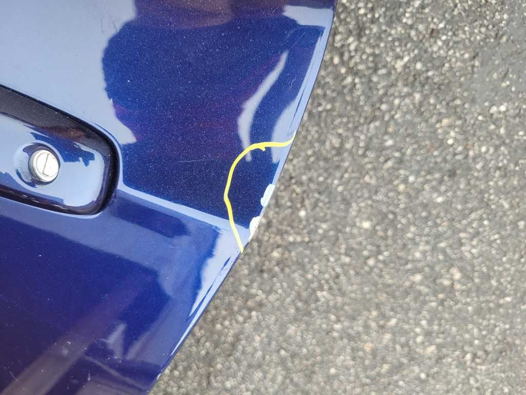 2010-2012 Ford Mustang GT Driver Left LH Coupe Door Shell Front Paint L6 2653 - The Parts Farm