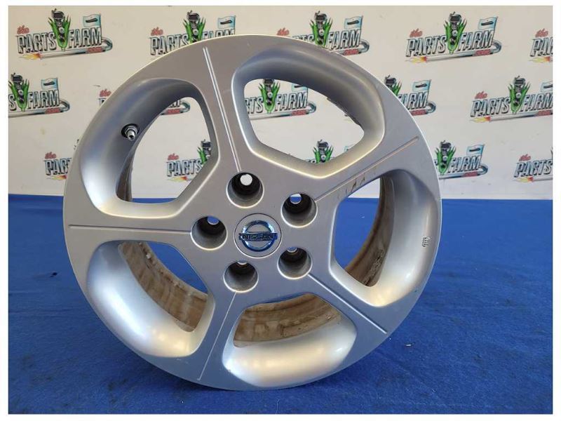 2011-2012 Nissan Leaf Wheel Rim 16x6.5 Alloy 5 Spoke Cap Silver 1856 - The Parts Farm