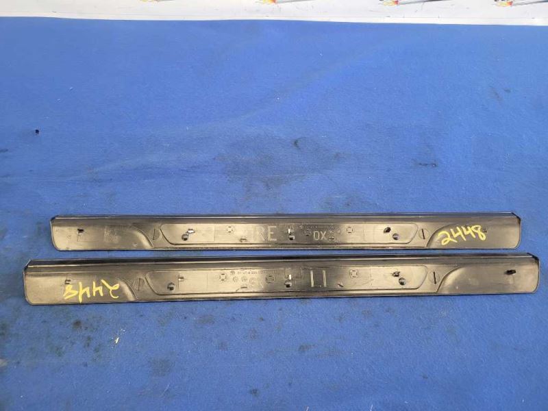 2001-2006 BMW M3 Convertible Pair Door Sill Scuff Plates *Scuffs* 2448 - The Parts Farm