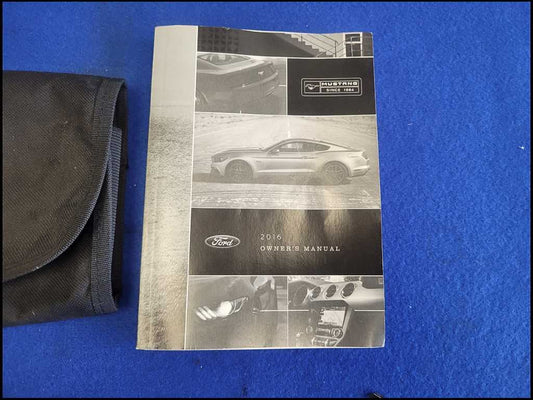 2016 Ford Mustang GT S550 Owner's Manual Booklet Pamphlet Cover 2667