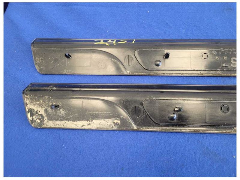 2001-2006 BMW M3 Convertible Pair Door Sill Scuff Plates *Scuffs* 2451 - The Parts Farm