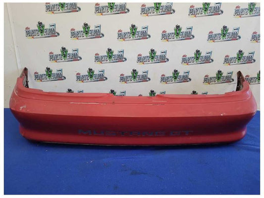 1994-1998 Ford Mustang GT 5.0L Rear Back Bumper Cover Faded Paint E8 2454
