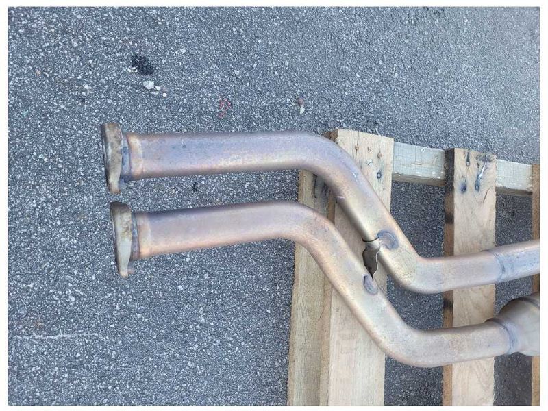 2001-2006 BMW M3 Convertible Exhaust Mid Pipe Center Section Intermediate 2448 - The Parts Farm