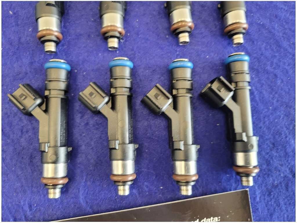 Set 8 Bosch 0280158227 Fuel Injector 11 - 17 Ford Mustang F - 150 5.0L FH - The Parts Farm