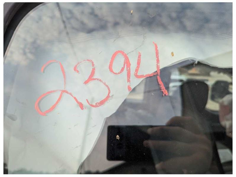 Utility Bed Passenger Side Door 1 White Service Right Truck Ford F450 - The Parts Farm