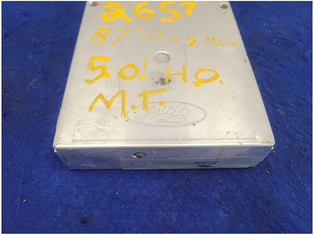 1987 - 1988 Ford Mustang GT ECU DA1 Engine Control Unit Module M/T 657 - The Parts Farm