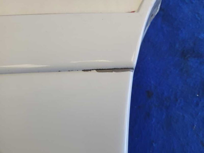 1987 - 1993 Ford Mustang GT 5.0L Driver Left Quarter Molding Skirt Paint 9L 2298 - The Parts Farm