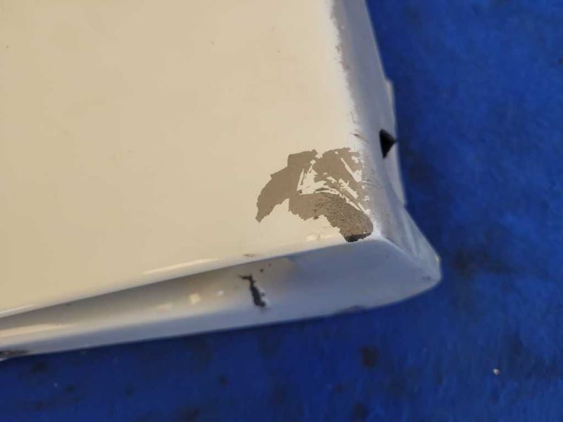 1987 - 1993 Ford Mustang GT 5.0L Passenger Quarter Molding Skirt Paint 9L 2298 - The Parts Farm