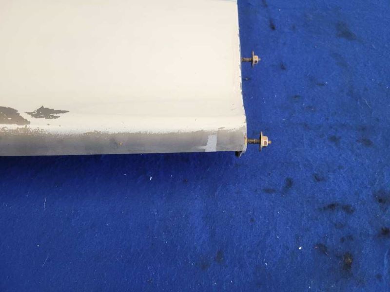 1987 - 1993 Ford Mustang GT 5.0L Passenger Quarter Molding Skirt Paint 9L 2298 - The Parts Farm