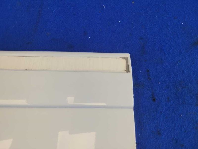 1987 - 1993 Ford Mustang GT 5.0L Passenger Quarter Molding Skirt Paint 9L 2298 - The Parts Farm