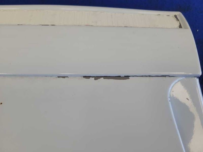 1987 - 1993 Ford Mustang GT 5.0L Passenger Quarter Molding Skirt Paint 9L 2298 - The Parts Farm