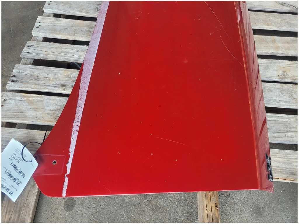 1987 - 1993 Ford Mustang GT LX Convertible Rear Trunk Deck Lid Paint Maroon 2702 - The Parts Farm