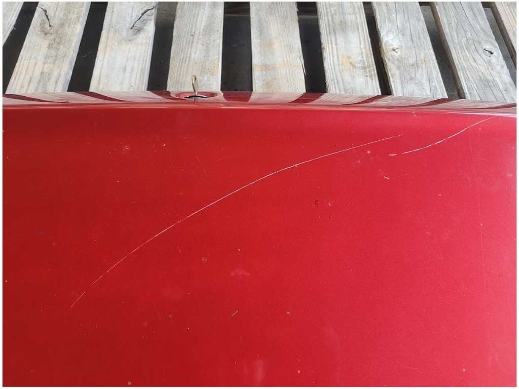 1987 - 1993 Ford Mustang GT LX Convertible Rear Trunk Deck Lid Paint Maroon 2702 - The Parts Farm