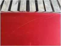 1987 - 1993 Ford Mustang GT LX Convertible Rear Trunk Deck Lid Paint Maroon 2702 - The Parts Farm