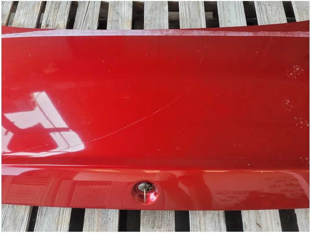 1987 - 1993 Ford Mustang GT LX Convertible Rear Trunk Deck Lid Paint Maroon 2702 - The Parts Farm