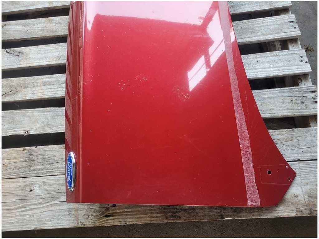 1987 - 1993 Ford Mustang GT LX Convertible Rear Trunk Deck Lid Paint Maroon 2702 - The Parts Farm