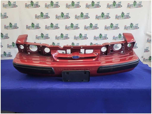1987-1993 Ford Mustang LX Front Bumper Cover *Read* Paint Maroon 2702 - The Parts Farm