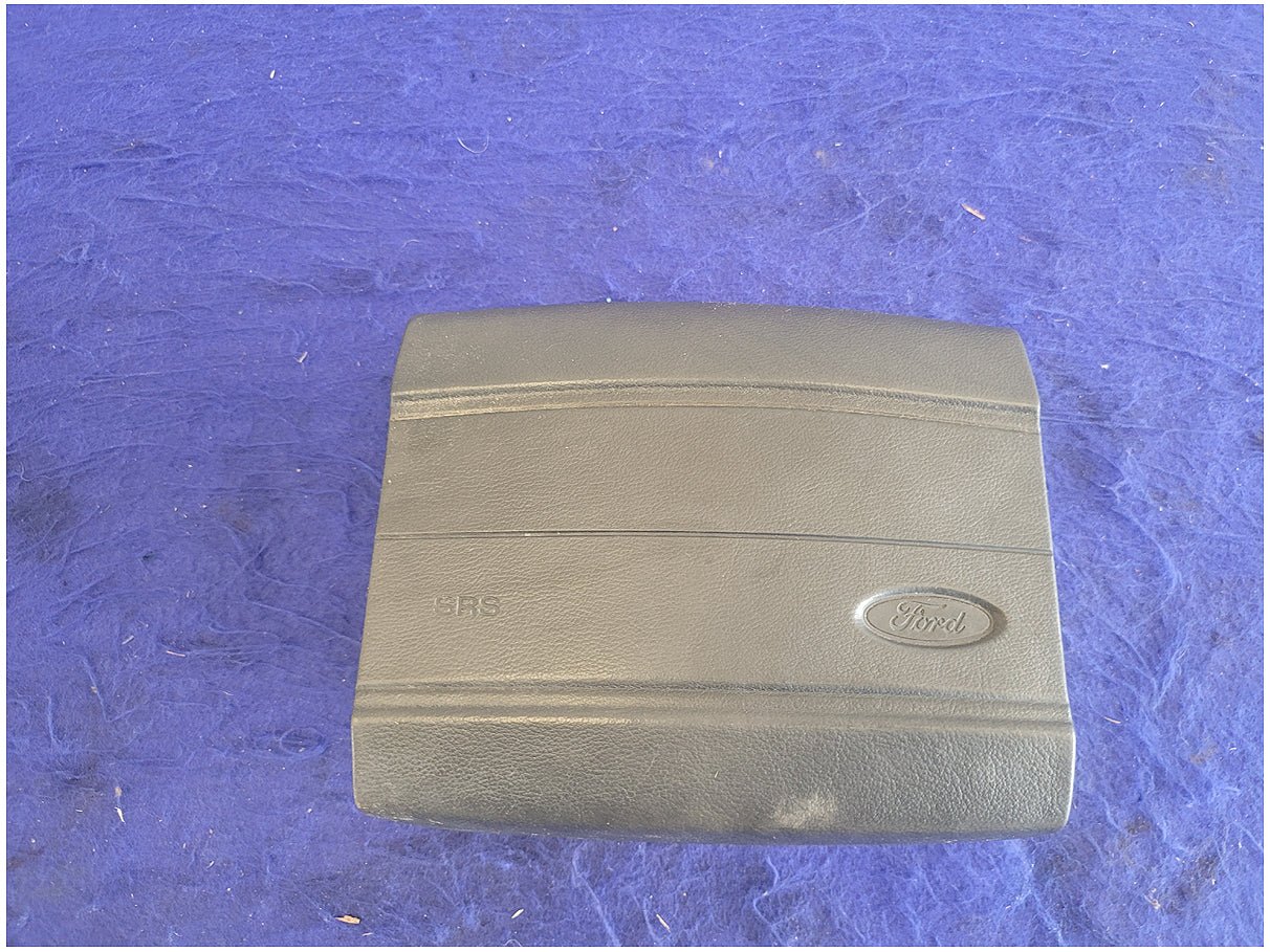 1990 Ford Mustang GT Driver Air Bag Steering Wheel Black Dash Trim 2702 - The Parts Farm