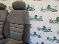 1994 - 1995 Ford Mustang GT Convertible Set Black Cloth Seats Bucket *Read* 2724 - The Parts Farm