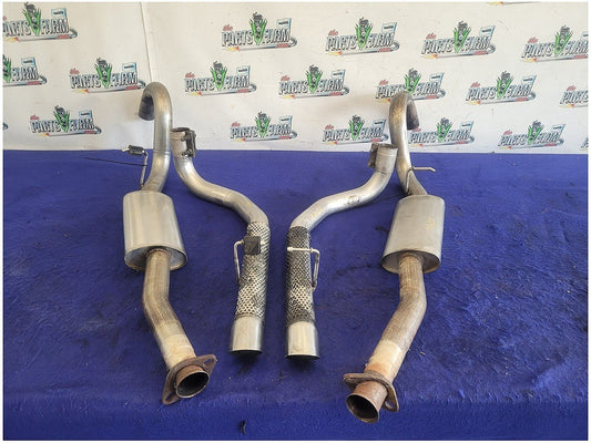 1994 - 1998 Ford Mustang GT Saleen Borla Machine Gun Tip Exhaust Muffler 2746 - The Parts Farm
