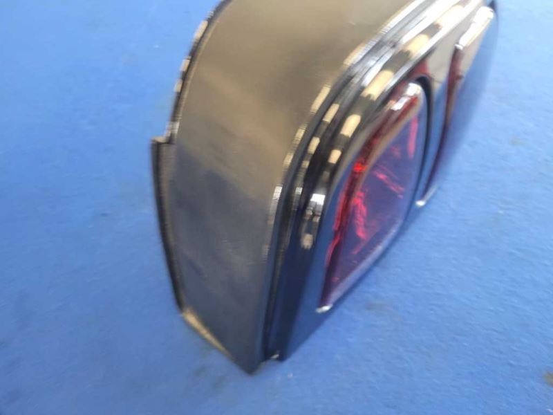 1996 - 1998 Ford Mustang Cobra GT Passenger Rear Tail Light Lamp Lens Red 2614 - The Parts Farm