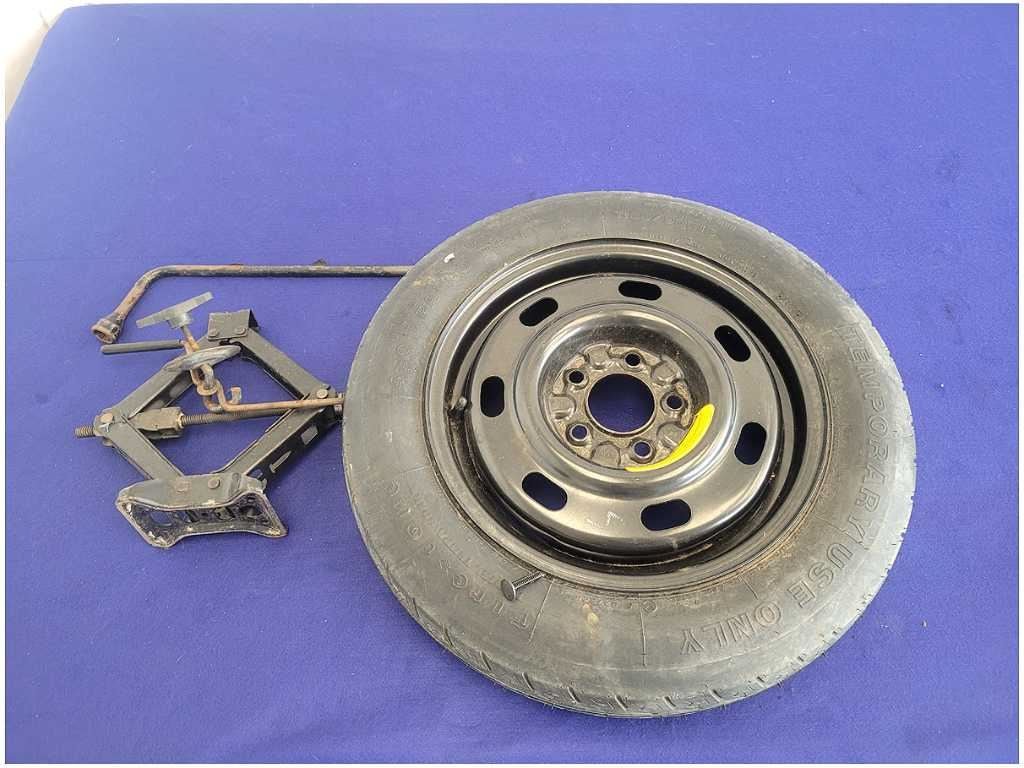 1996 - 2004 Ford Mustang GT Wheel 15x4 Compact Spare Tire Scissor Jack Lug 2675 - The Parts Farm