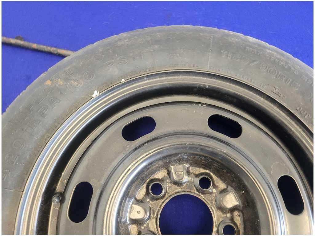 1996 - 2004 Ford Mustang GT Wheel 15x4 Compact Spare Tire Scissor Jack Lug 2675 - The Parts Farm