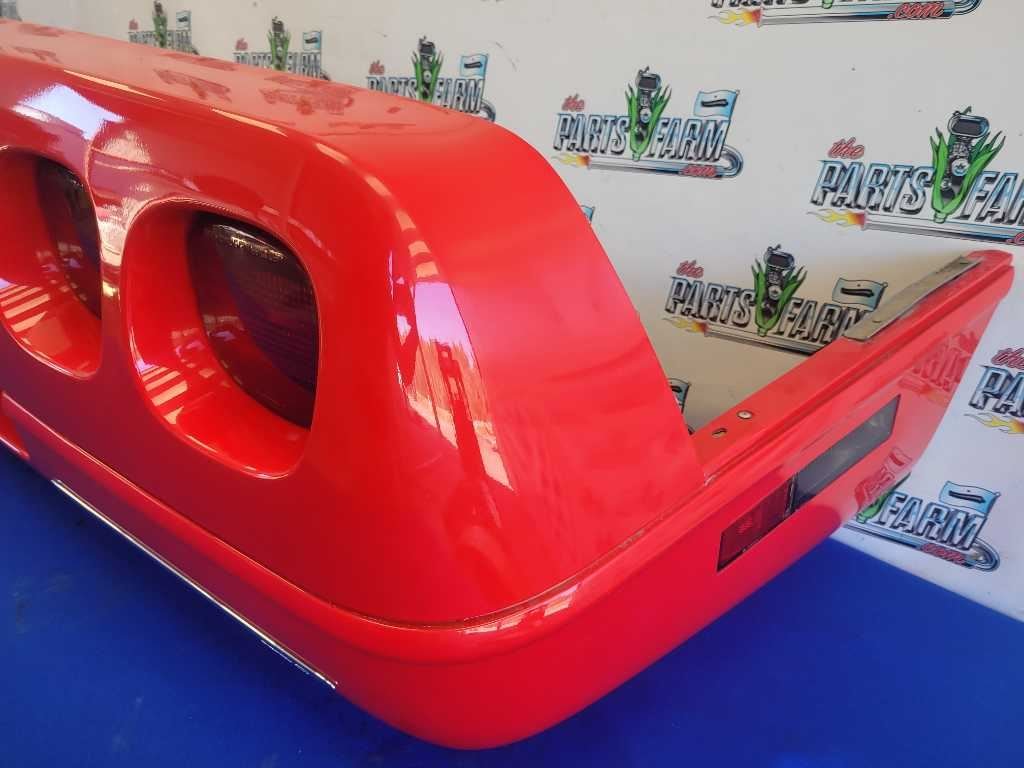 1996 Chevrolet Corvette Coupe Rear Bumper Cover Paint Torch Red 2550 - The Parts Farm