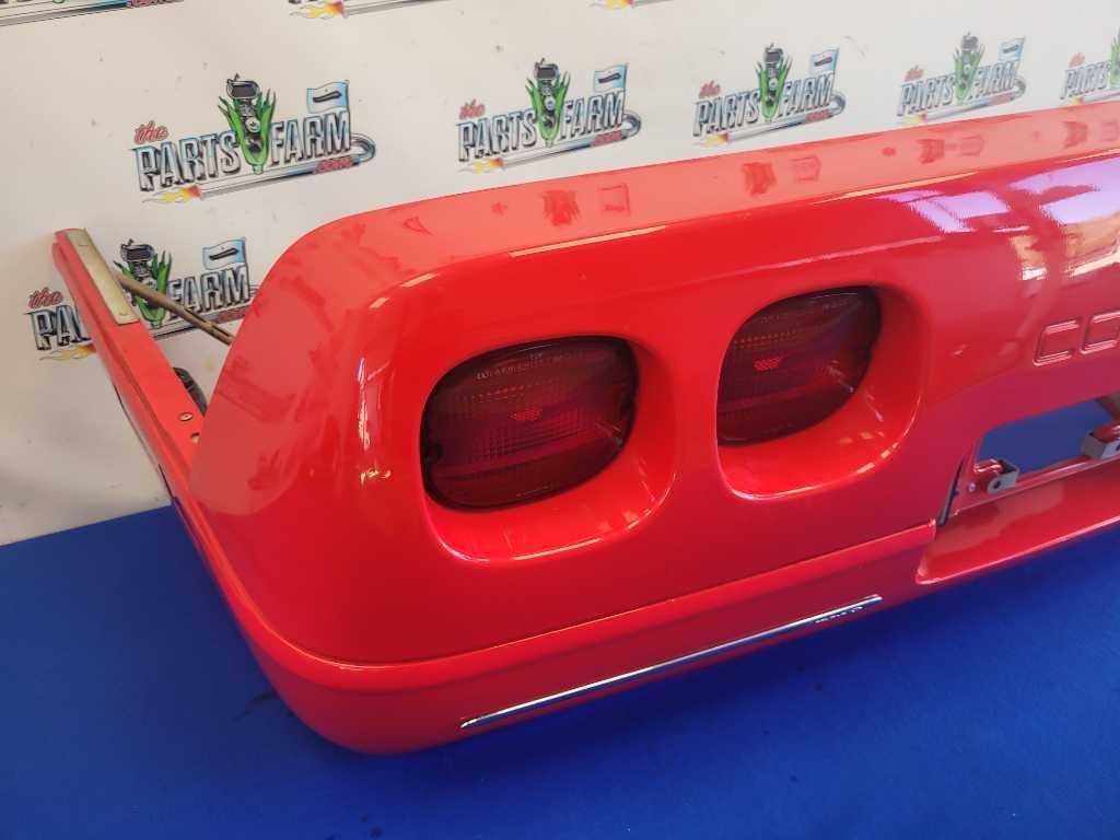1996 Chevrolet Corvette Coupe Rear Bumper Cover Paint Torch Red 2550 - The Parts Farm