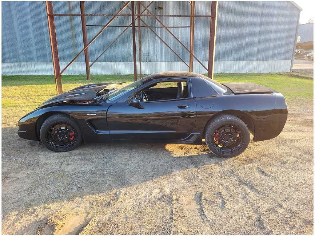 1997 - 2004 Chevrolet Corvette Z06 FRC C5 Rear Trunk Deck Lid Paint Black 2814 - The Parts Farm