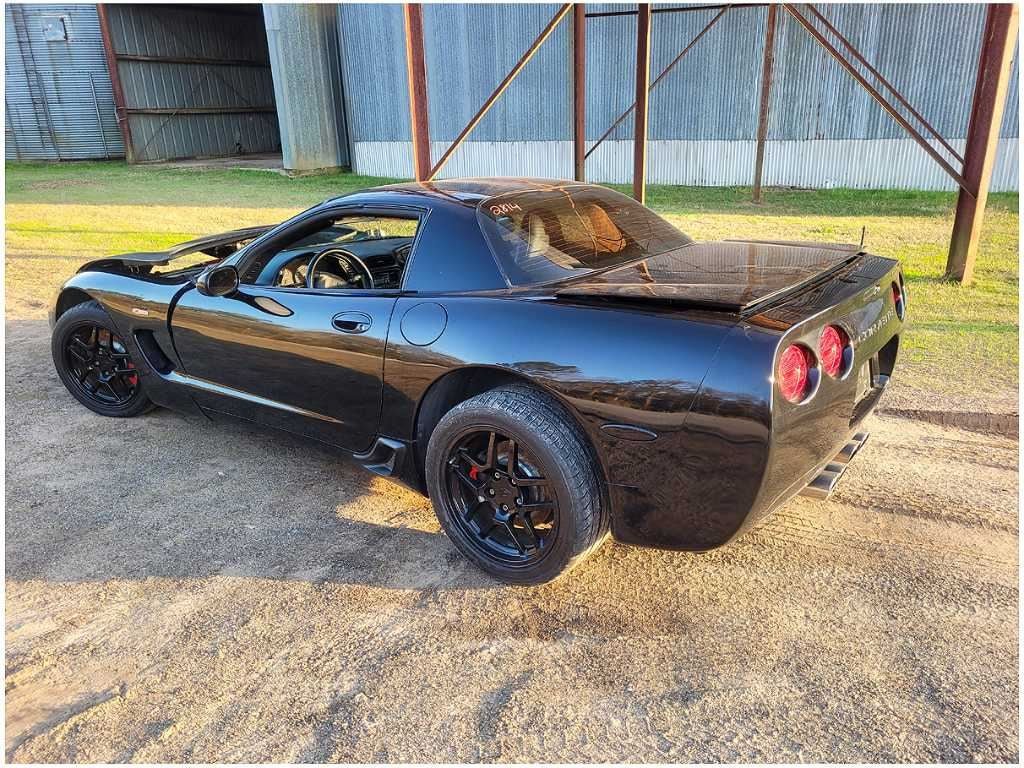 1997 - 2004 Chevrolet Corvette Z06 FRC C5 Rear Trunk Deck Lid Paint Black 2814 - The Parts Farm