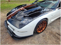 1997 - 2004 Chevrolet Corvette Z06 FRC Gas Door Panel Cover Paint White 2846 - The Parts Farm